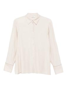 Рубашка Peserico на пуговицах, нейтральный