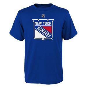 Футболка youth blue new york rangers primary logo Outerstuff