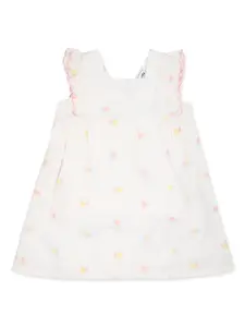 Платье с цветочной вышивкой Tartine Et Chocolat, белый