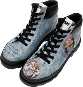 Женские современные модные ботинки DOGO, Bleu