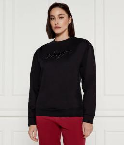 Свитшот Hugo Easy Crew 5 Regular Fit, черный