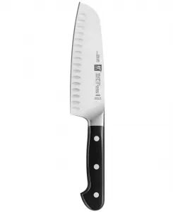 Профессиональный нож Santoku с полым лезвием 14 см Zwilling, черный