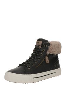 Ботильоны на шнуровке MUSTANG Kalua, черный