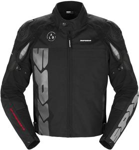 Перфорированная мотоциклетная текстильная куртка Spidi progressive tex, Black