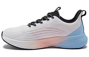 Популярность 12 Кроссовки женские с низким верхом белый/розовый Qiaodan