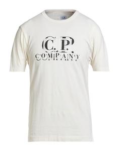 Футболка C.P. Company, айвори