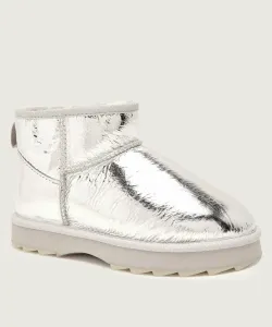 Кожаные зимние ботинки Sharky Micro Town Emu Australia, серый