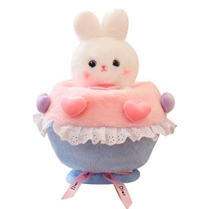 Плюшевая кукла Princess Bunny Bouquet высотой 30 см GUAIGUAIXIONG