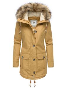 Ragwear Зимнее пальто Jane YOUMODO верблюжьего цвета