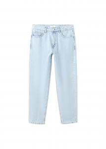 MANGO TEEN Джинсы Regular в светло-голубом цвете