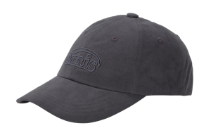 Emis Хлопковая бейсболка унисекс серого цвета