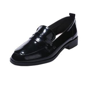 Лоферы женские черные 2,0 см Devanro, Black