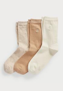 Носки Polo Ralph Lauren CREW SOCK 3-PACK, Beige