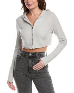 RE/DONE Мини трикотажная толстовка с капюшоном REDONE, серый