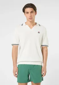 Одежда orentano, рубашка поло с обычным воротником-стойкой. Fila, Egret