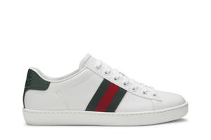 Кроссовки Gucci Wmns Ace 'Green Crocodile', зеленый