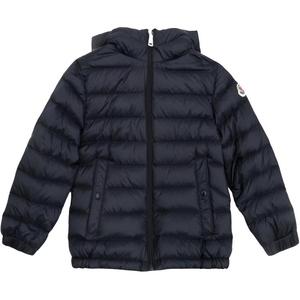 Куртка пуховая с длинным рукавом для детей SS26 Moncler, midnight синий
