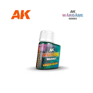 Зеленый мыть, Paint - Wargame Washes (AK-Interactive)