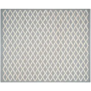 Узкий шерстяной ковер Cambridge с решеткой Safavieh, мультиколор, 183x183 см, круглый