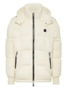 Пуховик с капюшоном Philipp Plein, нейтральный