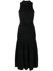 Плиссированное платье Marianne без рукавов Simkhai, черный