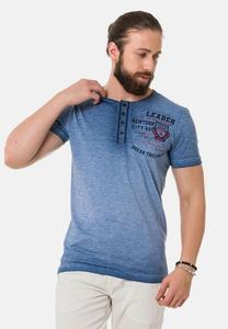 Футболка с классным внешним видом CIPO & BAXX, синий