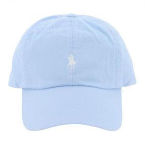 Polo Ralph Lauren Хлопковая кепка с вышитым логотипом, Blue