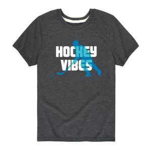Футболка с рисунком Hockey Vibes для мальчиков 8–20 лет Licensed Character, серый