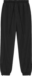 Спортивные брюки Fear of God Essentials Crinkle Nylon 'Jet Black', черный