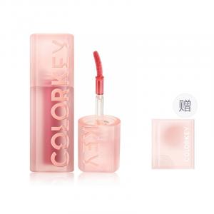 Водный поп-блеск для губ и гели зеркальное покрытие легко растушевывается глянцевый блеск для губ 3мл/3мл*2 Colorkey, r023 bobo априкот