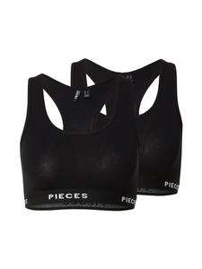 Бюстгальтер PIECES Bralette Bra, черный