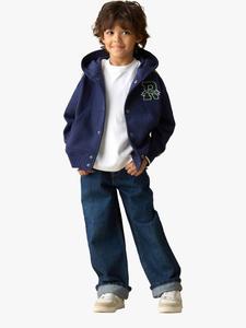 Детская худи с застёжкой-шпилькой Angel & Rocket, Navy