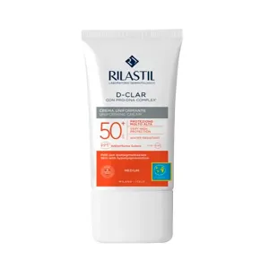 Фотопротектор против пятен D-Clar Spf50+ Rilastil, цвет medium