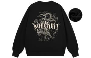 Унисекс свитшот SandKnit, черный