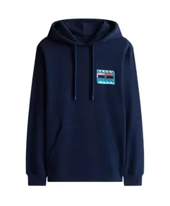 Худи с изображением флага, стандартный крой. Tommy Jeans, синий
