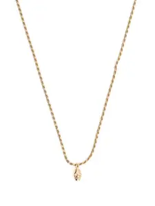 Позолоченное серебряное колье с бриллиантами Emanuele Bicocchi, золотой