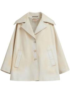 Marni жакет с принтом тай-дай, желтый