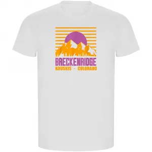 Футболка с коротким рукавом Kruskis Breckenridge ECO, белый