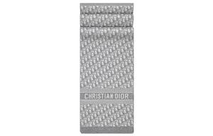 Кашемировый  вязаный шарф Unisex DIOR, серый