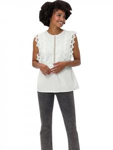 Heine Блузка кремового цвета