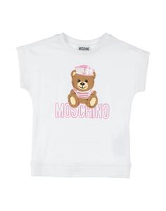 Футболка Moschino Kid, белый