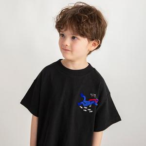 Футболка с коротким рукавом и принтом зубной щетки Branshes, цвет Black