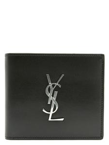 Кошелек с логотипом SAINT LAURENT, черный