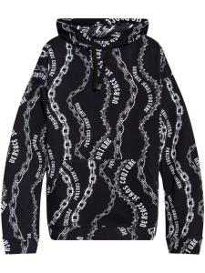 Versace Jeans Couture толстовка с логотипом, черный