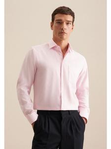 Seidensticker Деловая рубашка, стандартный размер, розового цвета
