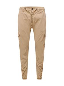 Зауженные брюки-карго Urban Classics, светло-бежевый