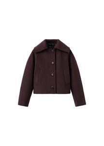 MANGO Межсезонная куртка 'Dita' в цвете Merlot