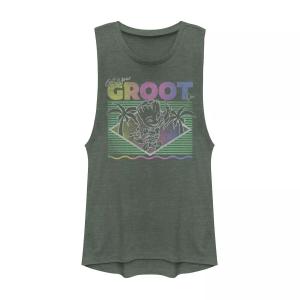 Мускулистая майка Marvel Guardians Of The Galaxy для юниоров "Get Your Groot On" Licensed Character