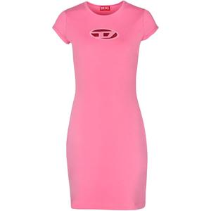 DIESEL Платье D Angiel с вырезом и логотипом 'Rose'