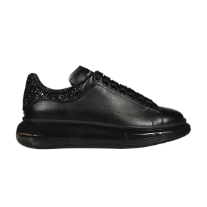 Кроссовки Alexander McQueen Oversized Sneaker 'Black Glitter', черный